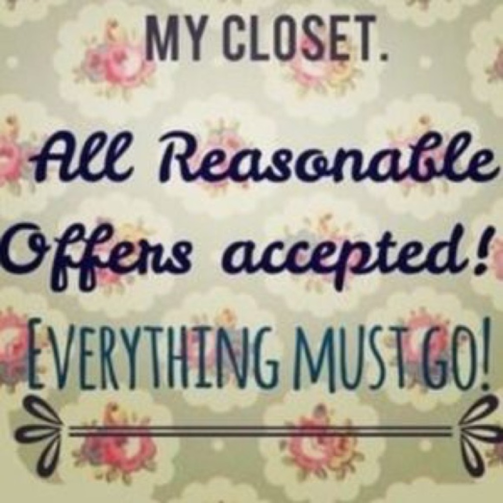 All clothes,shoes and purses.
